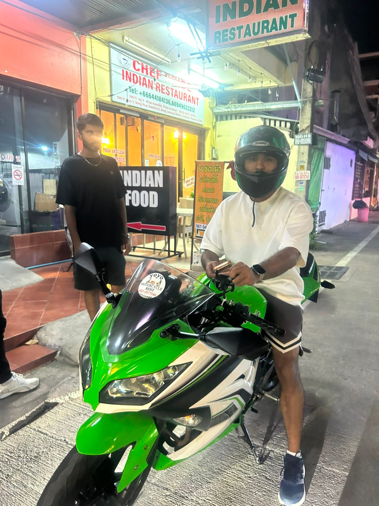 Arjun from India renting with us