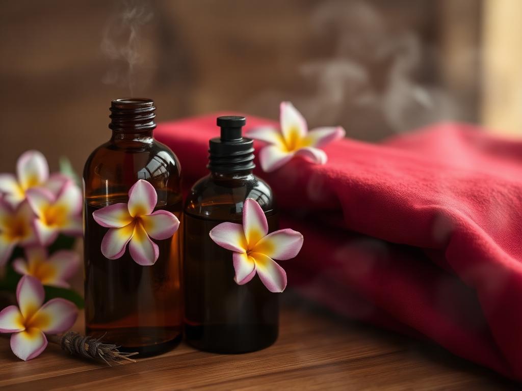 Aroma oil massage