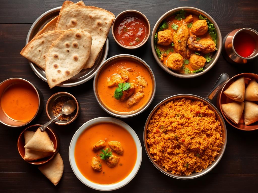 Butter chicken & naan